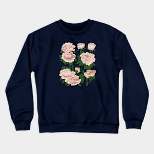 Peony flower pattern Crewneck Sweatshirt